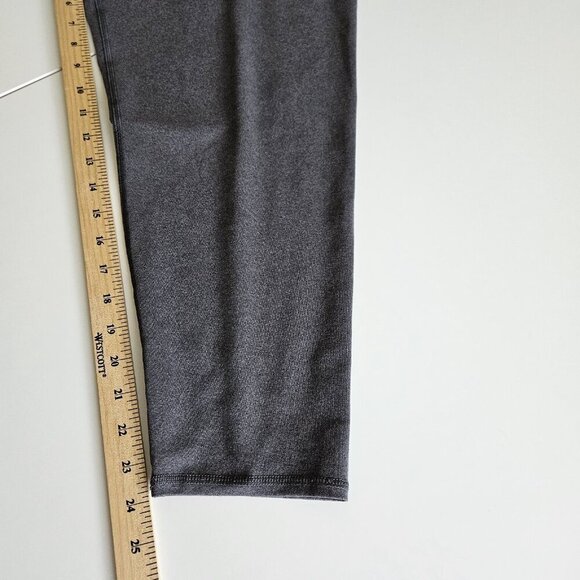 Aerie Leggings Womens XXL Gray Waist Pocket Stretch Chill Play Move Cropped Yoga - Picture 7 of 16